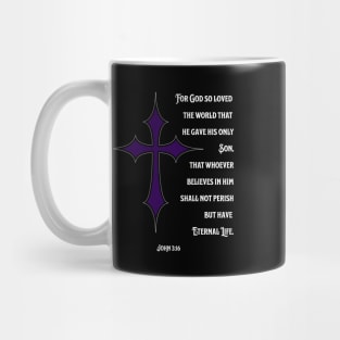 John 3:16 Bible Verse For God So Loved the World Mug